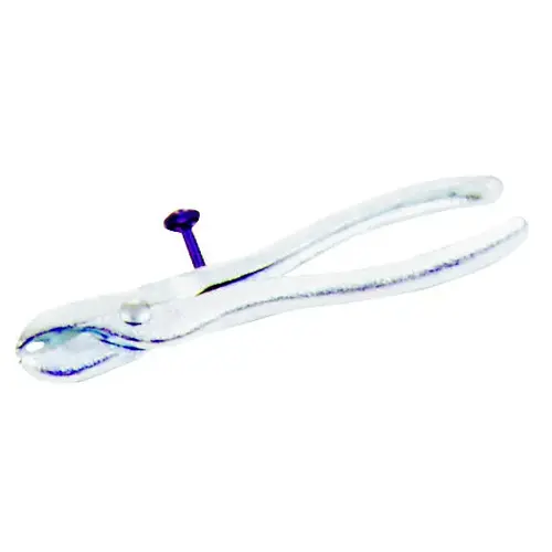 Ring Plier, Iron Jaw, 6-1/2 in L Chrome Ring Plier, Iron Jaw, 6-1/2 in L Chrome