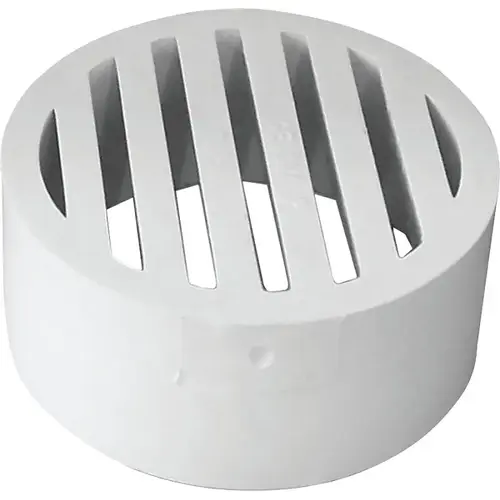 Hub-Fit 3 In. PVC Sewer and Drain Floor Strainer Hub-Fit 3 In. PVC Sewer and Drain Floor Strainer