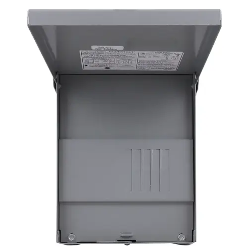 PowerMark Gold TLM Load Center, 40 A, 2 -Space, 4 -Circuit, Main Lug Galvanized