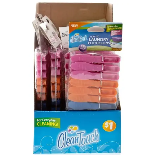 PINS CLOTHES 12PK - pack of 20 PINS CLOTHES 12PK - pack of 20