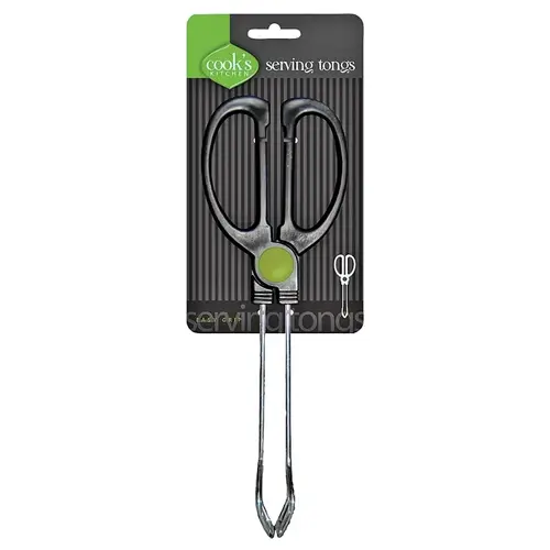 Serving Tongs, 13 in L, Metal - pack of 6 Serving Tongs, 13 in L, Metal - pack of 6