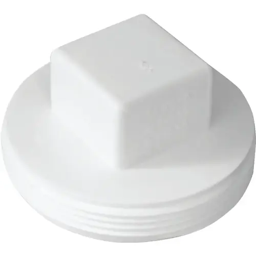 Sewer and Drain 3 In. PVC Sewer and Drain Plug White Sewer and Drain 3 In. PVC Sewer and Drain Plug White