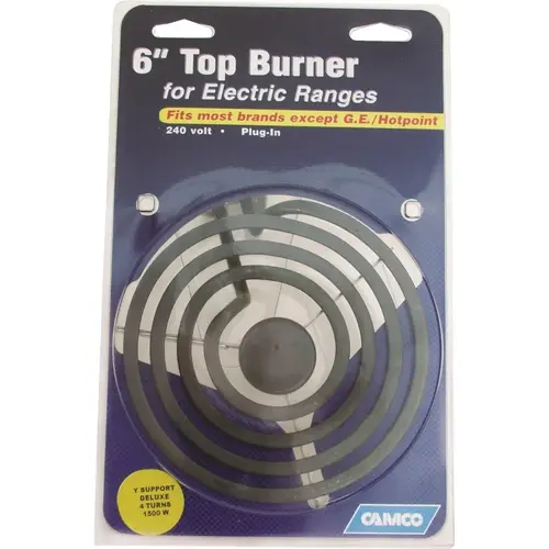 Top Burner, 240 V, 1500 W, Plug