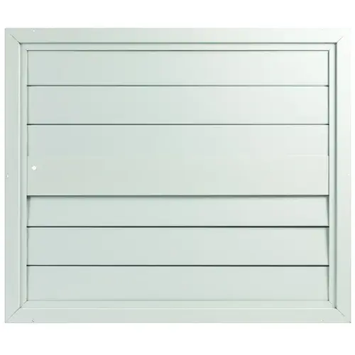 N Automatic Fan Shutter, Aluminum, Enamel