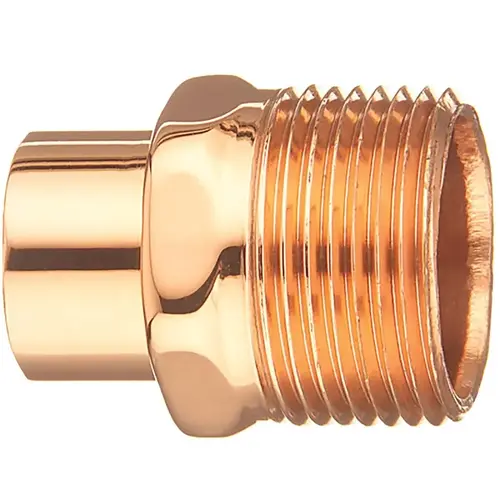 104-2 Series Street Pipe Adapter, 3/4 in, FTG x MIP, Copper 104-2 Series Street Pipe Adapter, 3/4 in, FTG x MIP, Copper