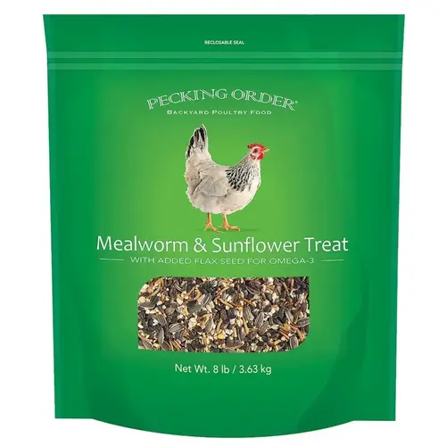 Mealworm/Sunflower Chicken Treat, 8 lb Bag Mealworm/Sunflower Chicken Treat, 8 lb Bag
