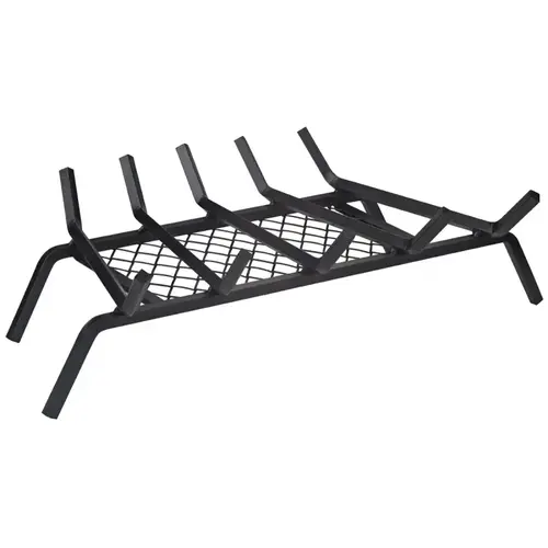 23'' Fireplace Grate, 5-Bar, Steel/Wrought Iron Black 23'' Fireplace Grate, 5-Bar, Steel/Wrought Iron Black