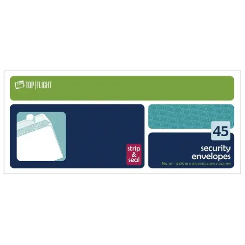Envelope, #10, Paper - pack of 45
