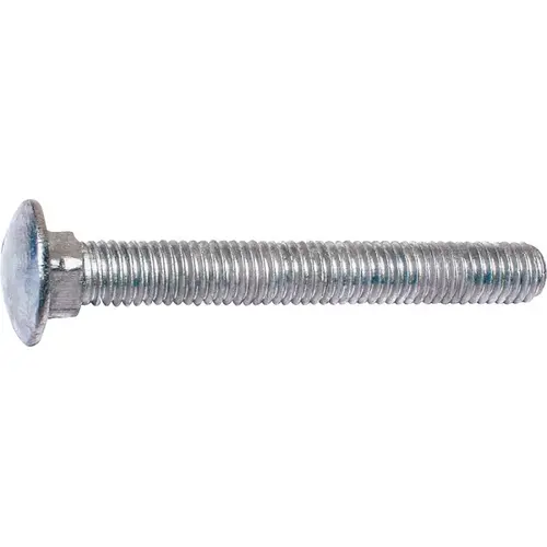 Carriage Bolt, 3/8-16 in Thread, NC Thread, 8 in OAL, 2 Grade - pack of 50 Carriage Bolt, 3/8-16 in Thread, NC Thread, 8 in OAL, 2 Grade - pack of 50