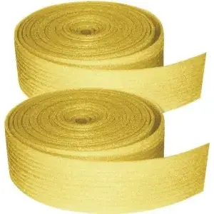TVM W507-XCP6 Sill Seal, 5-1/2 in W, 50 ft L Roll, Polyethylene, Yellow - pack of 6