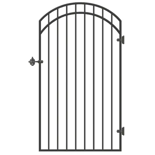 GATE SMTH TOP ORN IRON 33X68IN