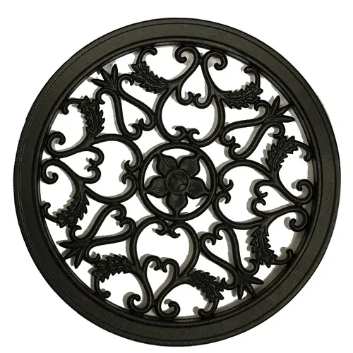 15 In. Dia. Round Cast Aluminum Gate Insert 15 In. Dia. Round Cast Aluminum Gate Insert