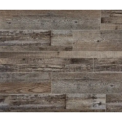 Santa Monica Series Flooring Plank, 48 in L, 7 in W, Beveled Edge, Authentic Wood Pattern, Vinyl Crestwood - pack of 10 Santa Monica Series Flooring Plank, 48 in L, 7 in W, Beveled Edge, Authentic Wood Pattern, Vinyl Crestwood - pack of 10