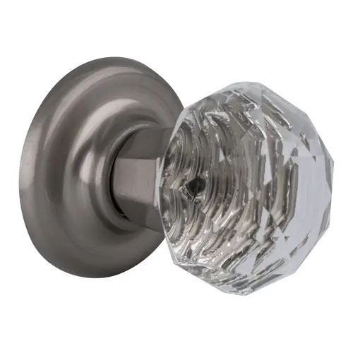 Clear/Satin Nickel Traditional Crystal Cabinet Knob Door Pack For Kitchen And Cabinet Hardware 1-9/16" Diameter - pack of 1000 Clear/Satin Nickel Traditional Crystal Cabinet Knob Door Pack For Kitchen And Cabinet Hardware 1-9/16" Diameter - pack of 1000