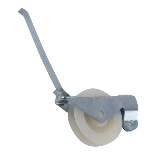 Patio Screen Door Nylon Roller Assembly Gray