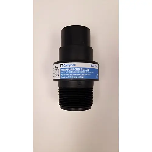 Check Valve 1-1/2" D X 1-1/2" D Plastic Swing Check Valve 1-1/2" D X 1-1/2" D Plastic Swing