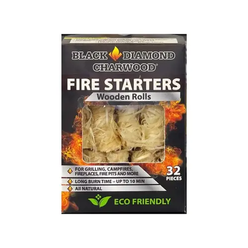 Fire Starter Hardwood 32 Rolls Fire Starter Hardwood 32 Rolls