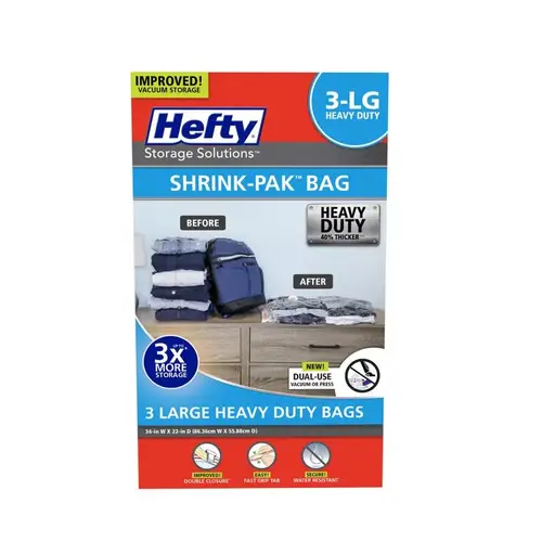 Vacuum Cube Storage Bags Shrink-Pak Clear Clear - pack of 2
