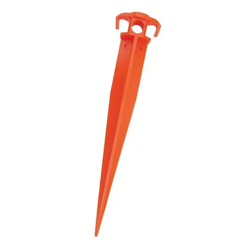 Landscaping Stake 11" H X 2.5" W Plastic Orange