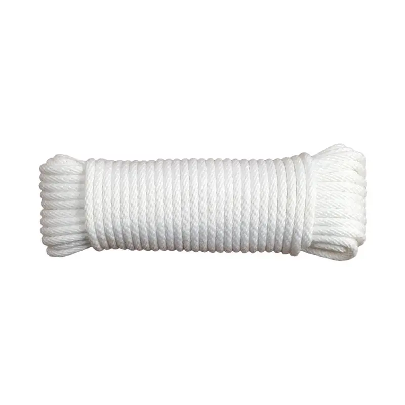 Koch Clothesline Rope 3/16 D X 50 ft. L White Diamond Braided Polypropylene White 5650624 Koch Clothesline Rope 3/16 D X 50 ft. L White Diamond Braided Polypropylene White 5650624