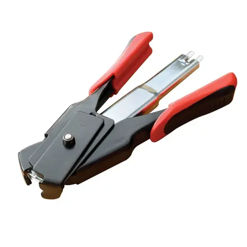 Spring Loaded Hog Ring Pliers with 100 Rings Spring Loaded Hog Ring Pliers with 100 Rings