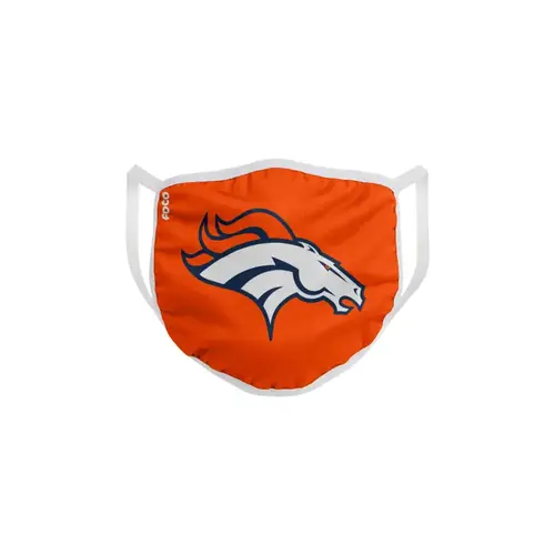 Face Mask Household Multi-Purpose Denver Broncos Multicolored Multicolored