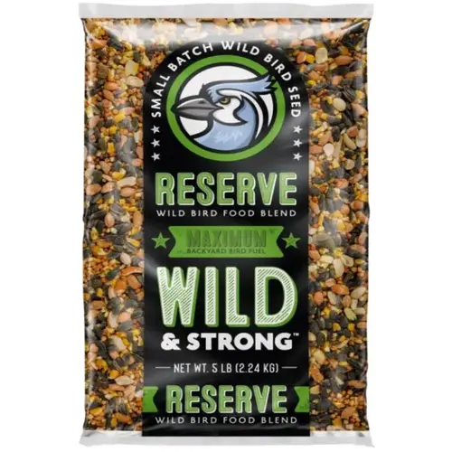 Wild Bird Food Wild & Strong Maximum Songbird Reserve 5 lb Wild Bird Food Wild & Strong Maximum Songbird Reserve 5 lb