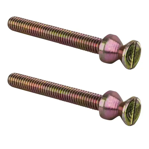 Through-Bolts for Variant Series Adjustable Pull Handles on 1-3/4" Wood or Metal Doors Pair Chrome