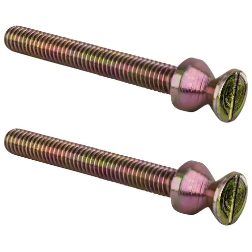 CRL VTB4CH Through-Bolts for Variant Series Adjustable Pull Handles on 1-3/4" Wood or Metal Doors Pair Chrome Through-Bolts for Variant Series Adjustable Pull Handles on 1-3/4" Wood or Metal Doors Pair Chrome