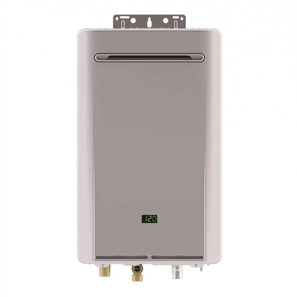 Rinnai RE199eN Efficiency Series RE 9.7 GPM Residential 199,000 BTU Natural Gas Tankless Water Heater 15-Year Warranty Silver Metallic