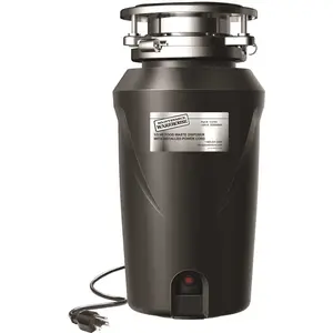 HD Supply-Maintenance Warehouse US-MW3-44 1/3 HP Continuous Feed Garbage Disposal Corded With Bio-Shield Odor Protection