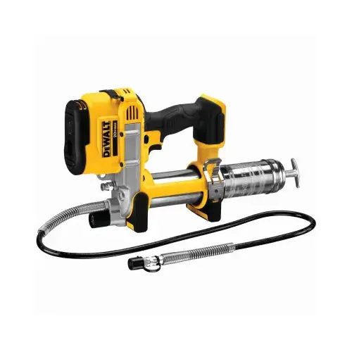 Grease Gun, 14.5 oz Cartridge, 10000 psi Air Black/Yellow Grease Gun, 14.5 oz Cartridge, 10000 psi Air Black/Yellow