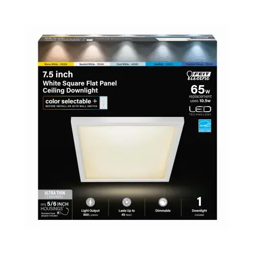 7.5" SQ FLT Panel Light 7.5" SQ FLT Panel Light