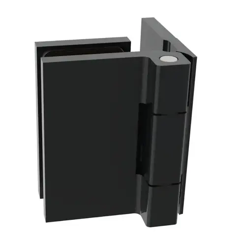 Matte Black Como Series Wall Mount Outswing Hinge Matte Black Como Series Wall Mount Outswing Hinge