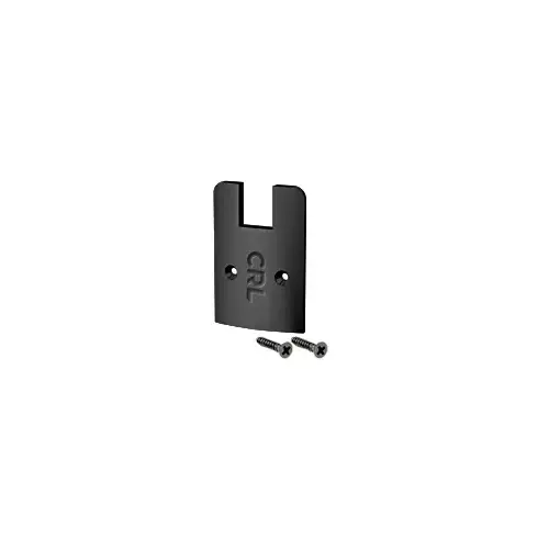 Matte Black Low Profile Sidelite Rail Cap With Screws Matte Black Low Profile Sidelite Rail Cap With Screws