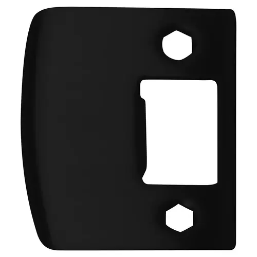 Single Cylinder Handleset Thick Door Kit Satin Black Finish