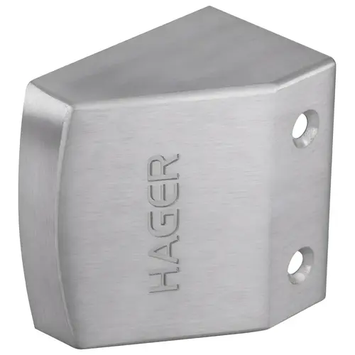 Hager 003424 4500/4600 End Cap Replacement Pack Satin Chrome Finish 4500/4600 End Cap Replacement Pack Satin Chrome Finish