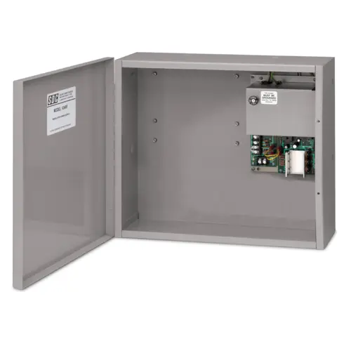 4 Amp Power Supply, 12/24 VDC Field Selectable, Field Select One 4 Amp Output, or Two 2 Amp Class 2 Outputs, with 16 In. Wide by 14 In. high by 6.5 In. Deep Box 4 Amp Power Supply, 12/24 VDC Field Selectable, Field Select One 4 Amp Output, or Two 2 Amp Class 2 Outputs, with 16 In. Wide by 14 In. high by 6.5 In. Deep Box