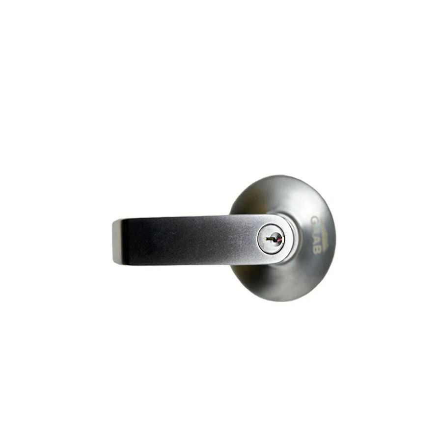 Gaab G842L-SC-26D Outside Trim Lever, Satin Chrome