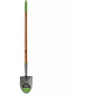 Ames 2916100 Floral Shovel, 6 in W Blade, Steel Blade, Hardwood Handle, Long Handle, 43 in L Handle Multi-Colored
