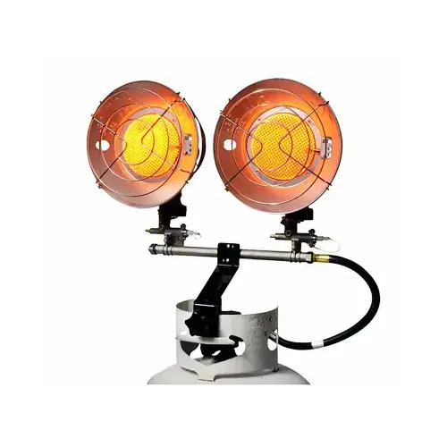 30,000 BTU Radiant Double Tank Top Propane Heater