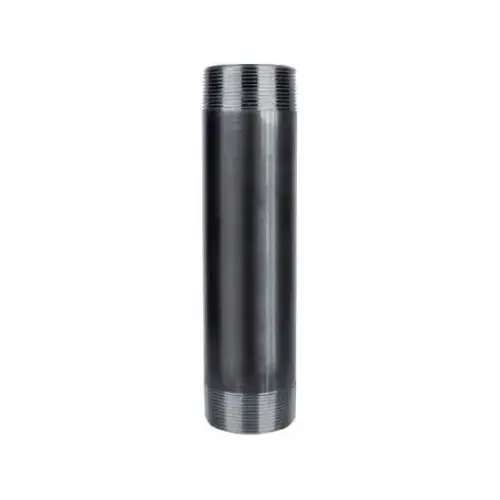 Black Pipe Nipple, 1-1/4 x 8 In. Black Pipe Nipple, 1-1/4 x 8 In.