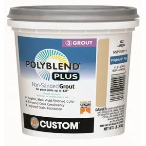 CUSTOM BUILDING PRODUCTS, INC. NSPG1221-4 LB Linen Non-Sand Grout
