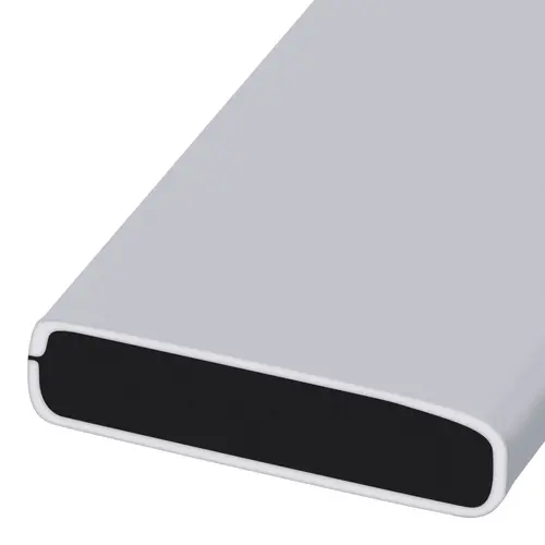 White 3/16" x 3/4" Muntin Bar 152" Stock Length