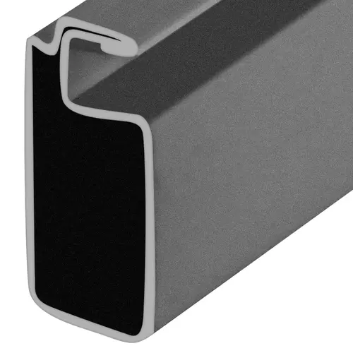Gray 3/4" x 5/16" Roll Formed Screen Frame - 144" Stock Length - pack of 10 Gray 3/4" x 5/16" Roll Formed Screen Frame - 144" Stock Length - pack of 10