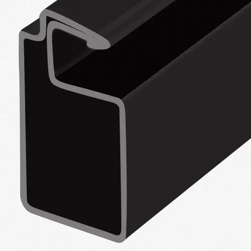 Bronze 3/4" x 7/16" Roll Formed Aluminum Screen Frame - 144"