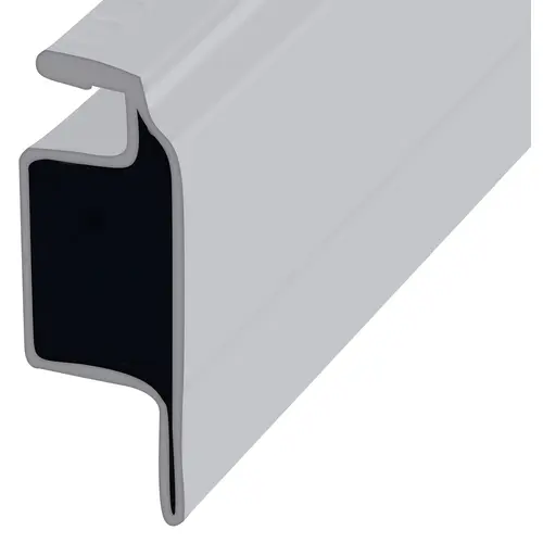 White 5/16" Reversed Lip Screen Frame -  60" Length - pack of 5