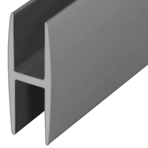 Satin Anodized H14 H-Bar Channel 144" Stock Length Satin Anodized H14 H-Bar Channel 144" Stock Length