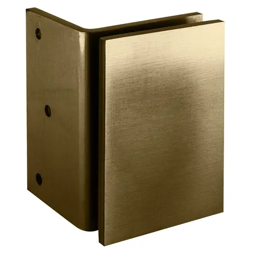 CRL Brushed Bronze Geneva Series Wall Mount Bracket CRL Brushed Bronze Geneva Series Wall Mount Bracket