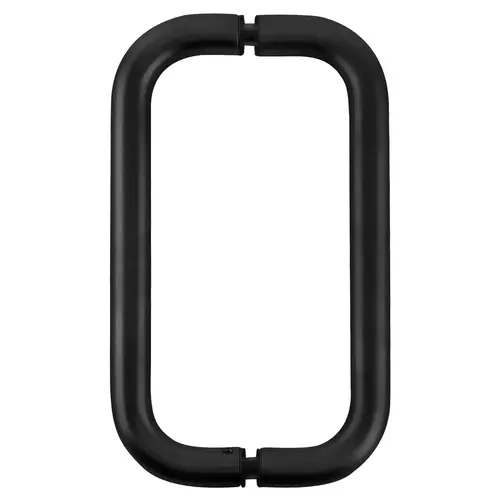 Matte Black 8" BM Series Back-to-Back Handle Without Metal Washers Matte Black 8" BM Series Back-to-Back Handle Without Metal Washers